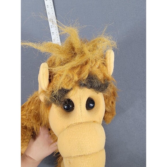 Vintage 1986 ALF Plush Stuffed Animal Doll Coleco TV Character Brown 1980s Alien - Picture 8 of 12